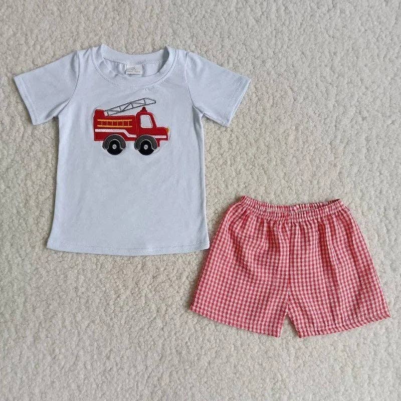 Fire truck applique