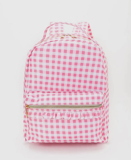 PRE-ORDER- Plaid Backpacks