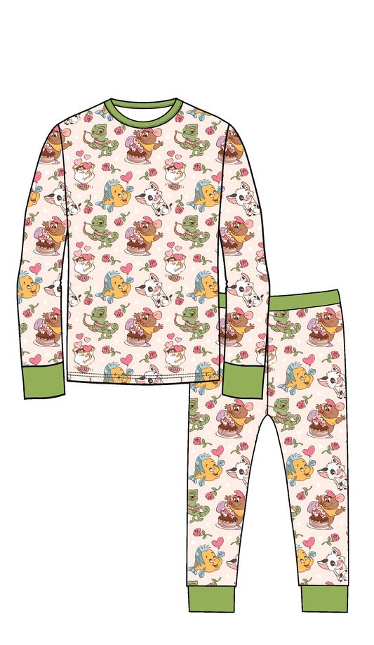 VDay sidekicks 2 Piece/Long Sleeves