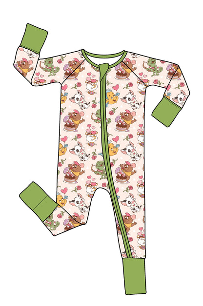 Heart Sidekicks Zippie